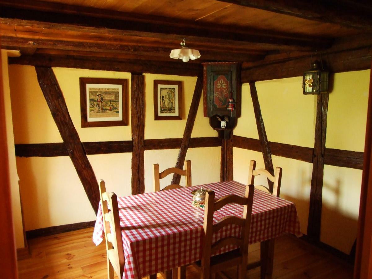 Gite "Au Cadran Solaire" Triembach-au-Val Kültér fotó